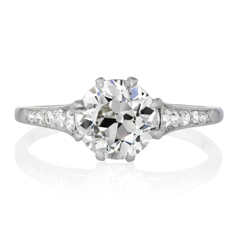 women’s engagement rings with sapphires and rubies for wedding engagement-Juliet