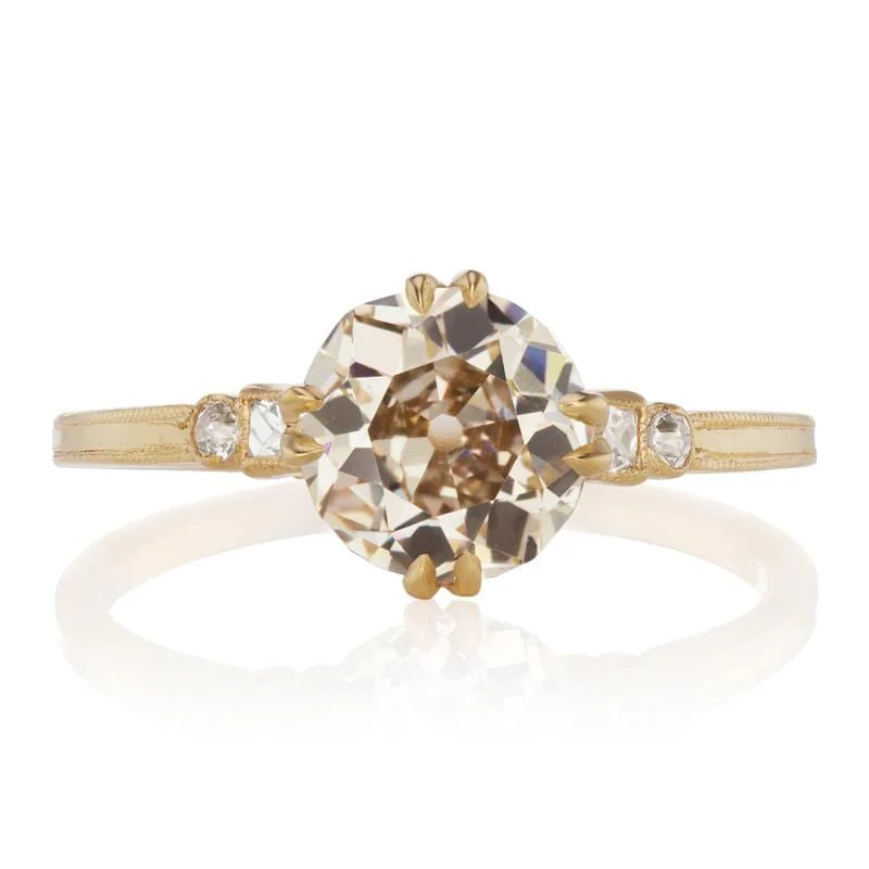 vintage engagement rings with sapphires and rubies for women-Paloma 1.49