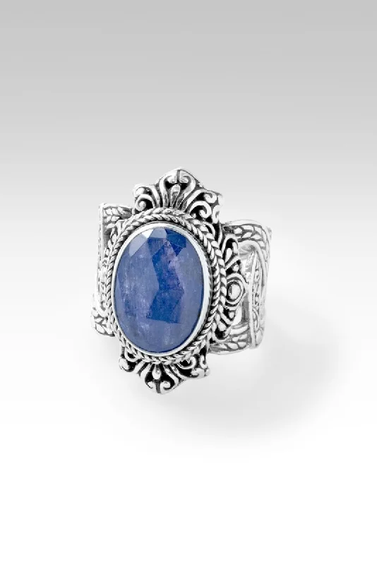 women’s rings with sapphires for engagement for wedding-Unconditional Grace Ring™ in Tanzanite