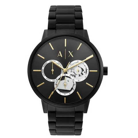 elegant watches for women with polished metal and high-end features -Armani Exchange Analog Watch for Men AX2748