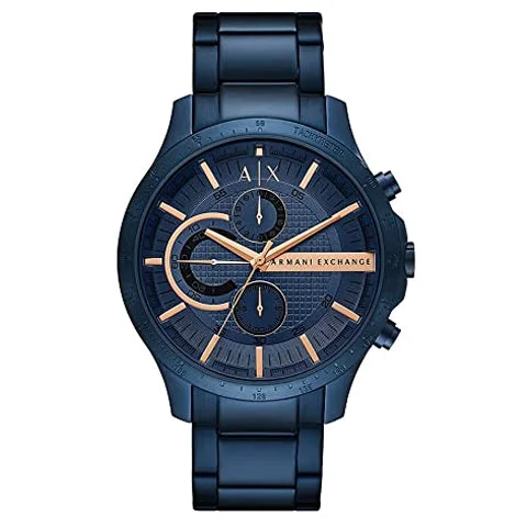 men's watches with luxurious finishes and advanced movement technology -Armani Exchange Chronograph Analog Watch for Men AX2430