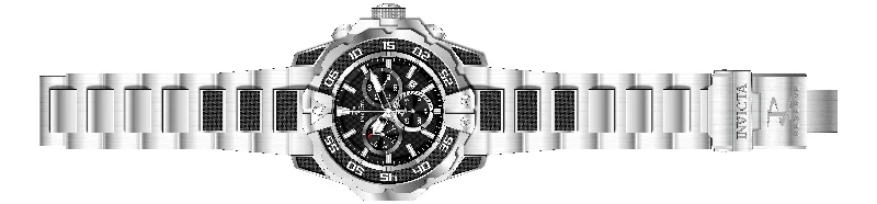 high-end watches for men with classic designs and advanced features -Band For Invicta Carbon Hawk 37703