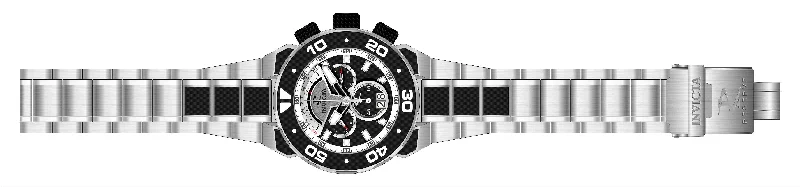 watches for women with sleek designs and elegant metal bands -Band For Invicta Carbon Hawk 37710