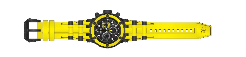 men's watches with oversized dials and chronograph features -Band For Invicta DC Comics 32787