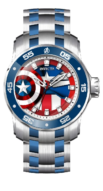 women’s watches with diamonds and sophisticated designs -Band For Invicta Marvel 32413