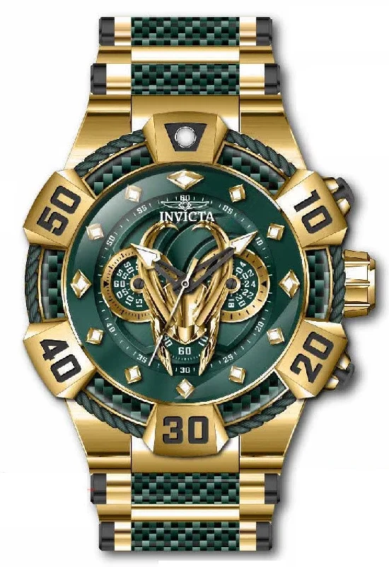 watches for men with solar-powered movement and leather bands -Band For Invicta Marvel 37601