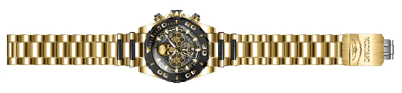 men's watches with durable materials and stylish digital features -Band For Invicta Marvel 37830