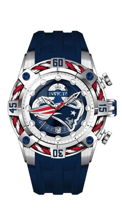 men's watches with smart features for fitness and activity tracking -Band For Invicta NFL 35855