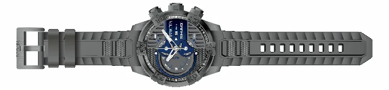 men's watches with classic faces and interchangeable silicone straps -Band For Invicta SHAQ 34559