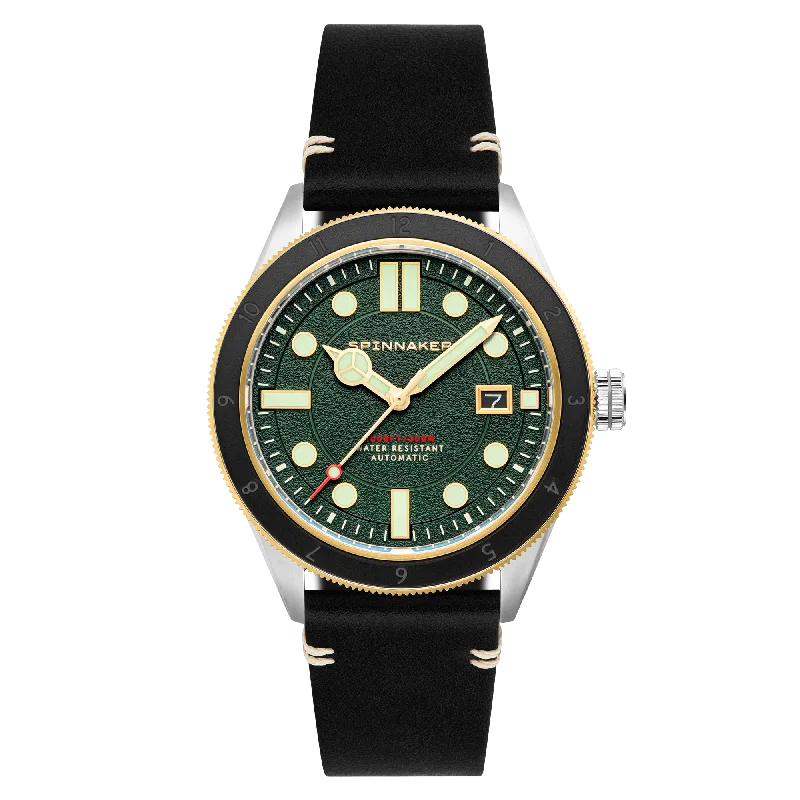 men's watches with interchangeable bands and classic designs -Forest Green