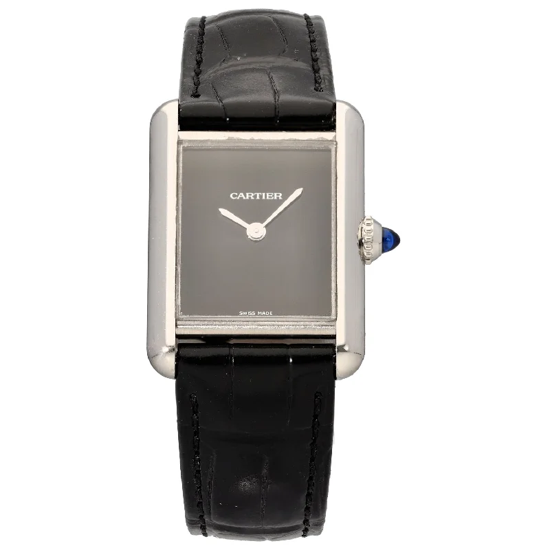 luxury watches for men with sophisticated designs and advanced features -Cartier Tank Must WSTA0071 22mm Stainless Steel Watch