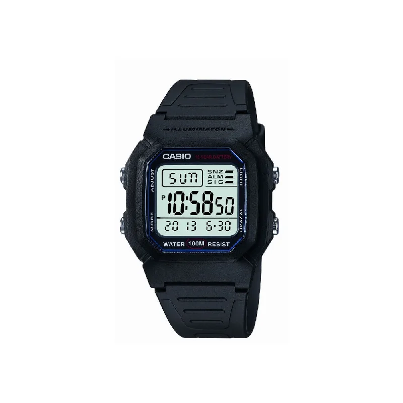 women’s watches with vibrant designs and interchangeable bands -Casio Collection Classic Black Digital Watch