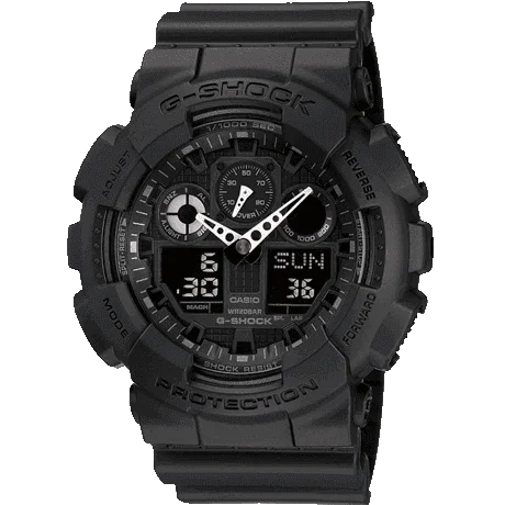 smartwatches for men with fitness, sleep, and wellness tracking -Casio G-Shock Blacked Out Watch