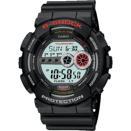 watches for women with durable construction and adjustable straps -Casio G-Shock Black Digital Watch