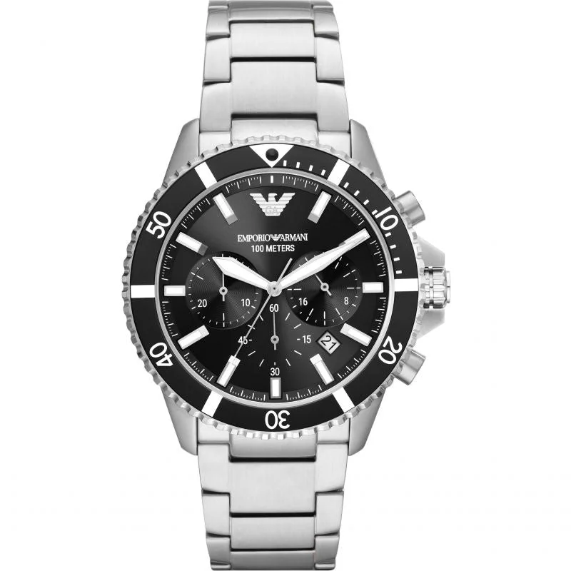 men's watches with classic designs and modern digital movement -EMPORIO ARMANI WATCH DIVER AR11360