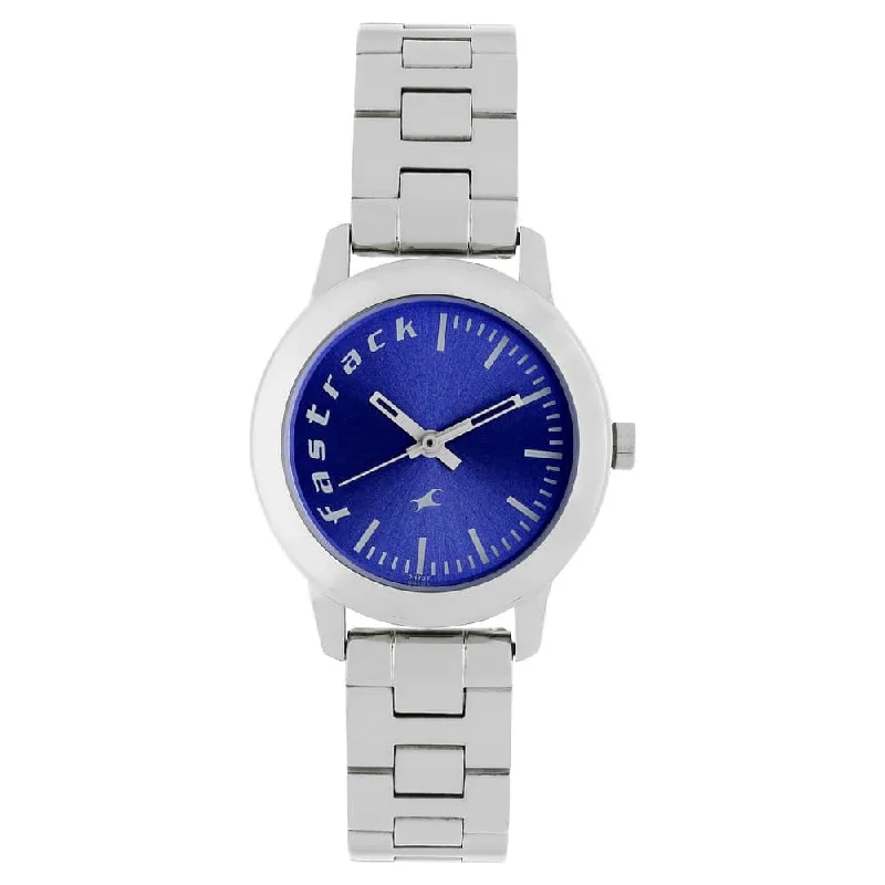 men's watches with durable silicone bands and rugged features -Fundamentals Blue & Silver