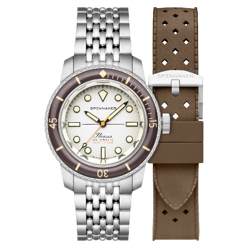 men's watches with rubber straps and modern digital designs -Smoky White