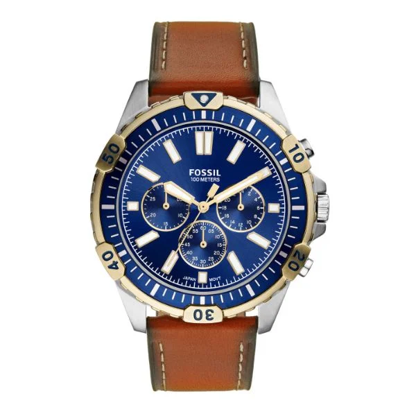 watches for men with simple, modern faces and durable silicone bands -Garrett Chronograph Men