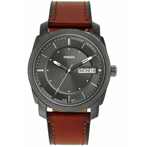 stylish women's watches with minimalist faces and slim metal bands -Fossil  Machine Analog Watch - For Men FS5900