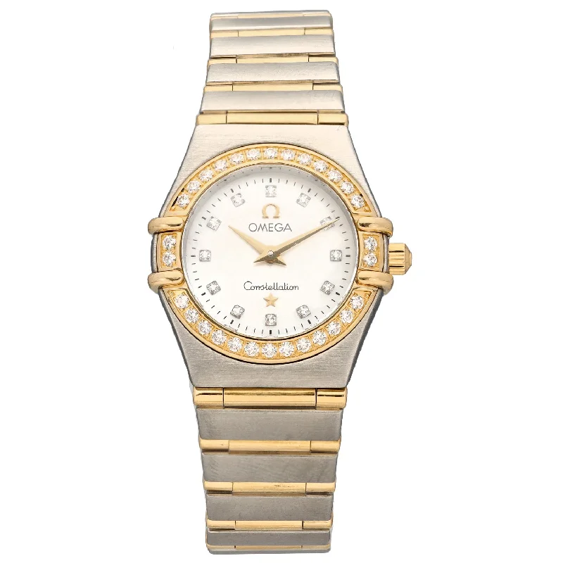 men's watches with multi-functional dials and customizable bands -Omega Constellation 1267.75.00 22.5mm Bi-Colour Watch