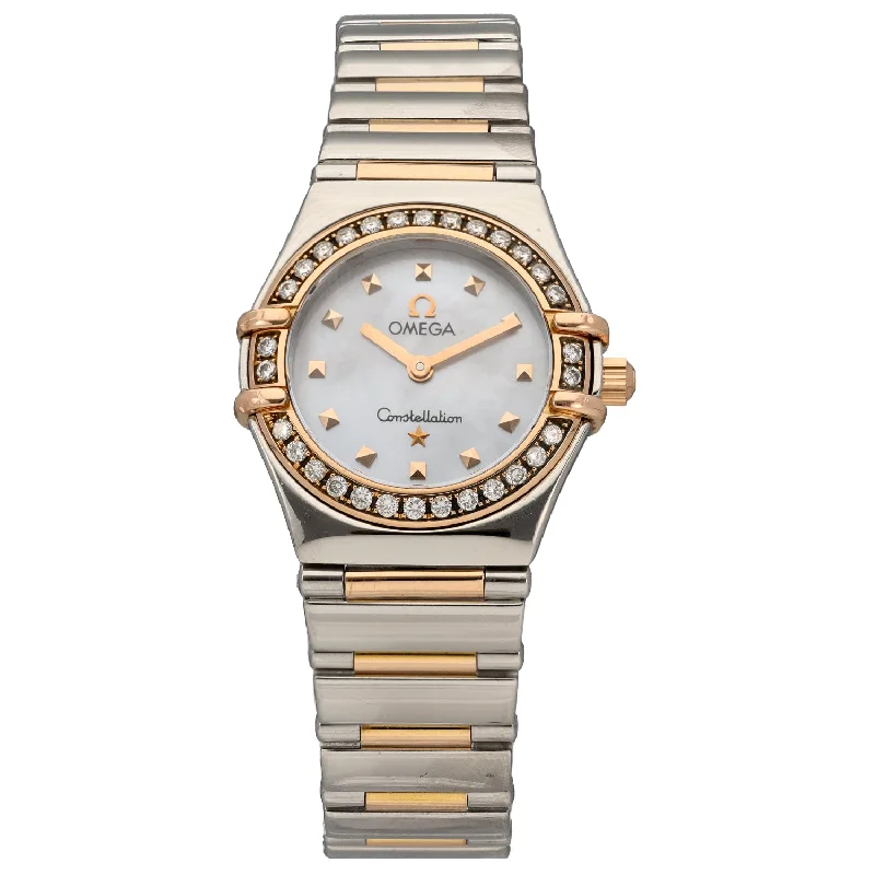 men's watches with multi-functional dials and customizable bands -Omega Constellation 1368.74.00 22.5mm Bi-Colour Watch