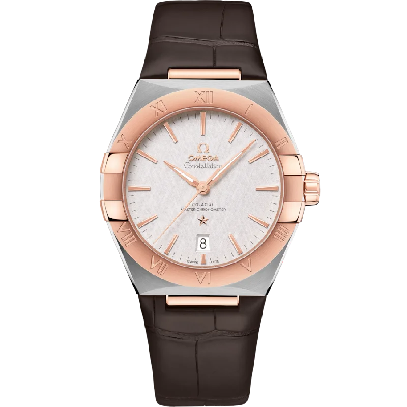 watches for women with interchangeable straps and colorful designs -Omega Constellation Silver Dial Men 39MM