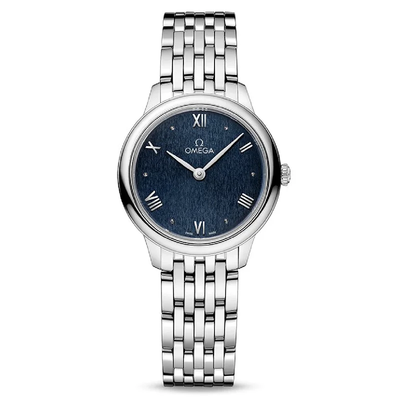 sport watches for men with real-time tracking and customizable options -Omega De Ville Omega Ladiesblue Dial Women 30MM