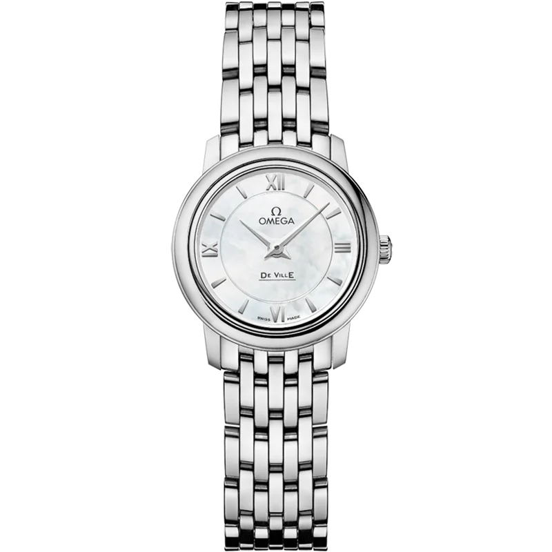 high-end watches for men with classic designs and advanced features -Omega De Ville Omega Ladieswhite Dial Women 24MM