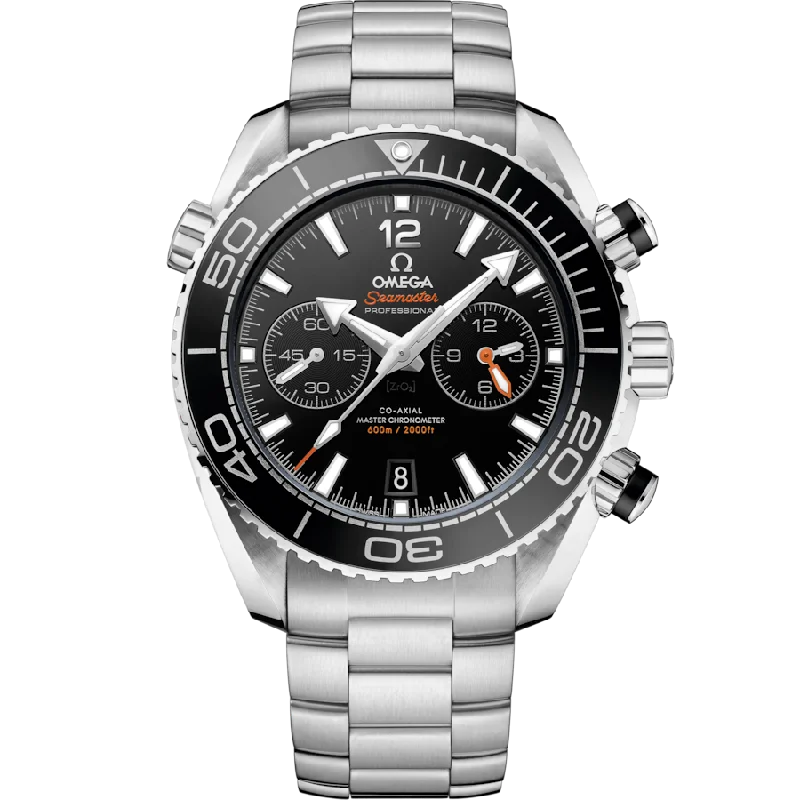 smartwatches for women with advanced sleep and fitness tracking features -Omega Seamaster Black Dial Men 46MM