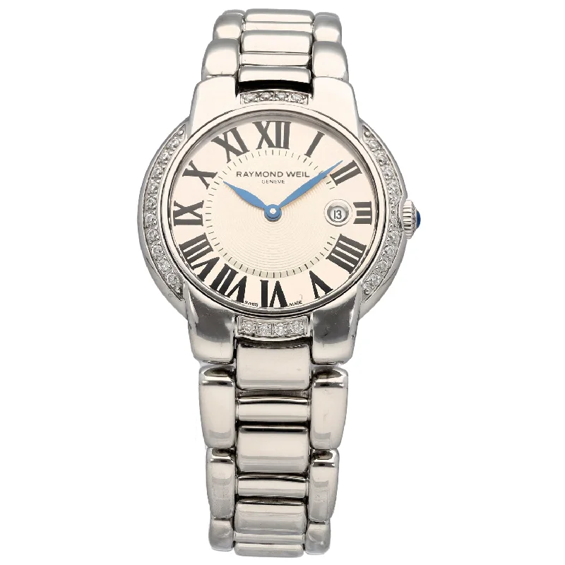 men's watches with intricate dial designs and precision movement -Raymond Weil Jasmine 5229 29mm Stainless Steel Watch