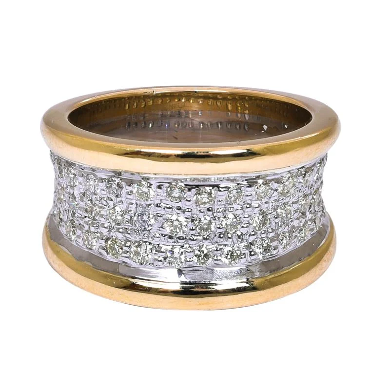 custom wedding rings for men with diamonds for wedding bands-Ring - Diamond  (24HM)