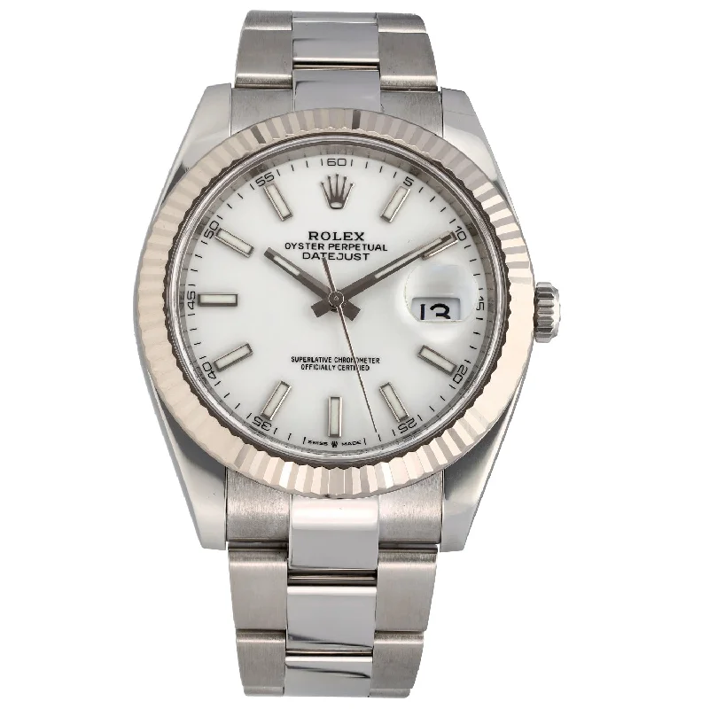 men's watches with robust construction and sophisticated design details -Rolex Datejust 126334 41mm Stainless Steel Watch