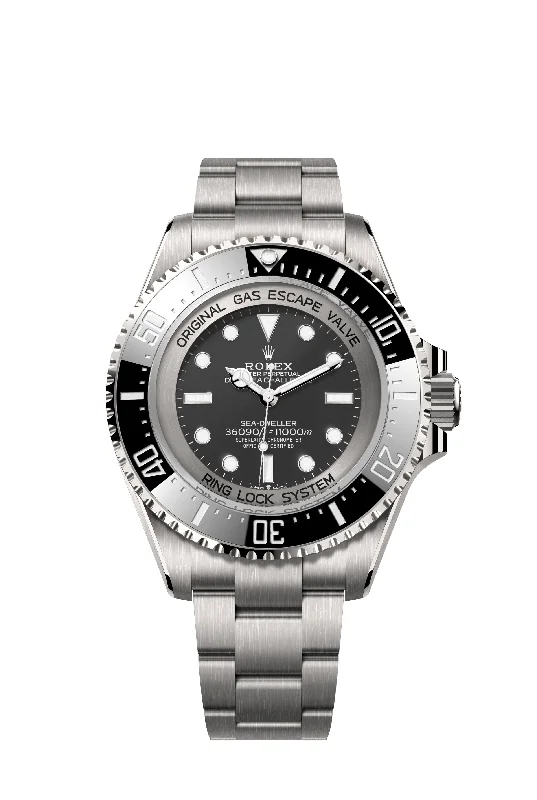 men's watches with multi-functional dials and customizable bands -Rolex Deepsea Challenge 50 mm 126067 Oyster Black Dial