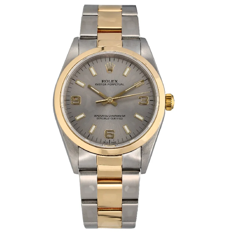 women’s watches with fashionable designs and durable materials -Rolex Oyster Perpetual 14203M 34mm Bi-Colour Watch