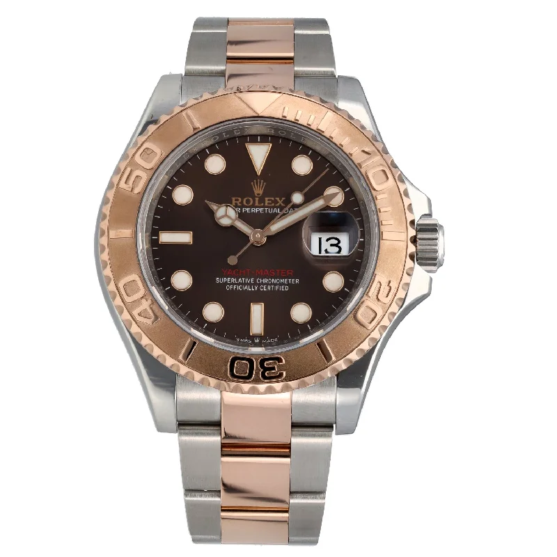 men's watches with bold faces and durable, adjustable bands -Rolex Yacht Master 126621 40mm Bi-Colour Watch