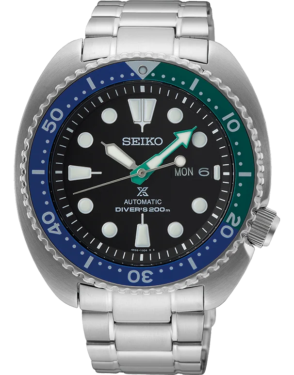 sport watches for men with customizable modes and health tracking -Seiko - Prospex Mens Automatic Divers D200M - Tropical Lagoon Special Edition - SRPJ35K- 786403