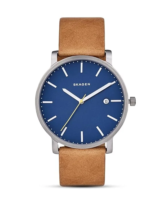 watches for women with durable construction and adjustable straps -Skagen Analog Blue Dial Men's Watch-SKW6279