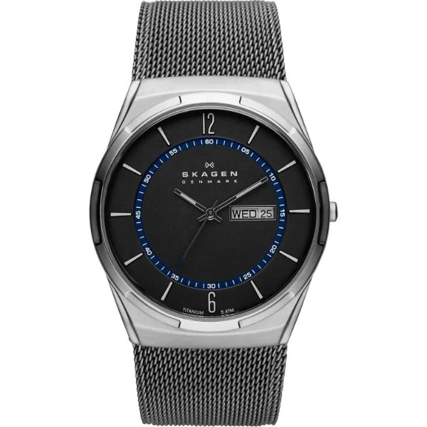 digital watches for women with fitness tracking and mobile notifications -SKAGEN Melbye Titanium Analog Watch for Men SKW6078