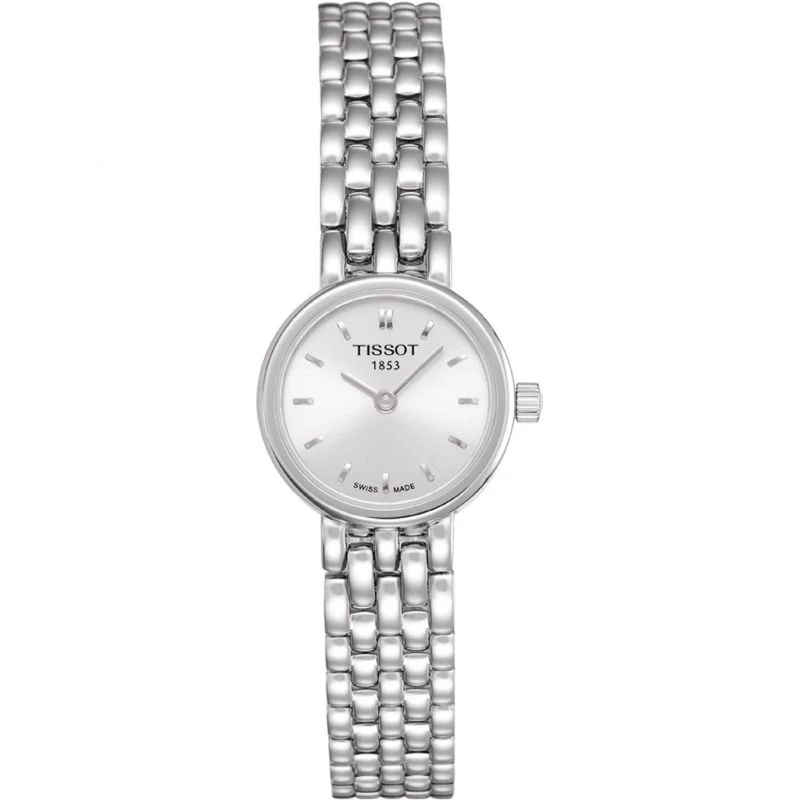 women's watches with bold faces and high-quality leather straps -Tissot Lovely Stainless Steel Ladies Watch