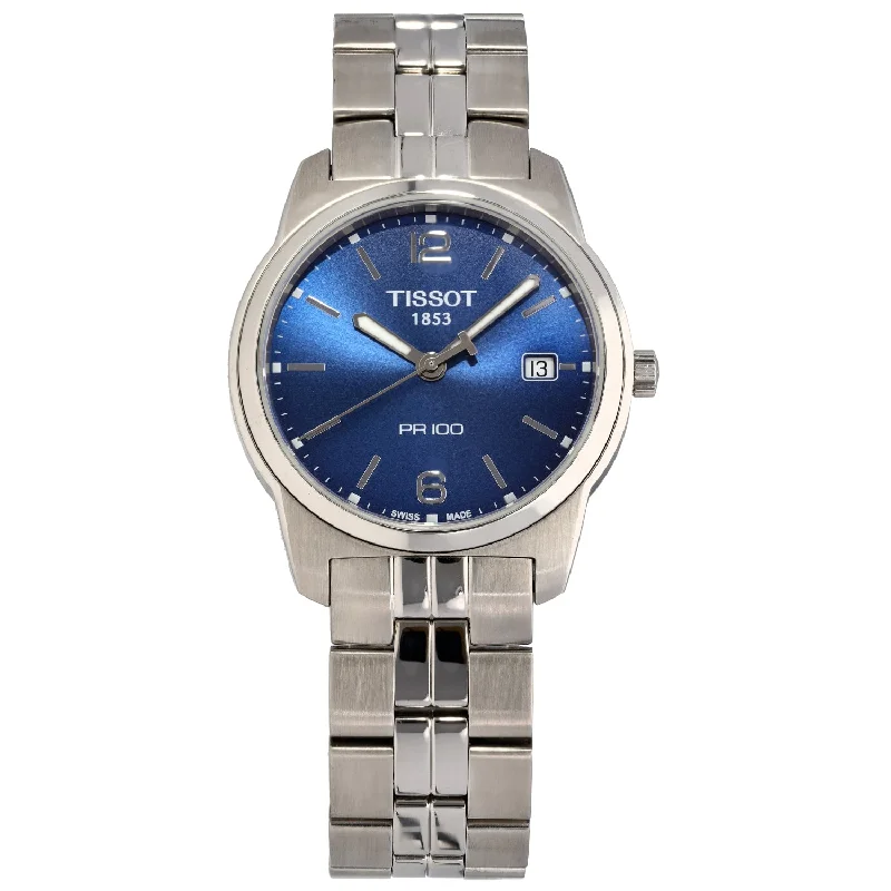 smartwatches for women with advanced fitness and wellness features -Tissot PR100 T049410 B 38mm Stainless Steel Watch