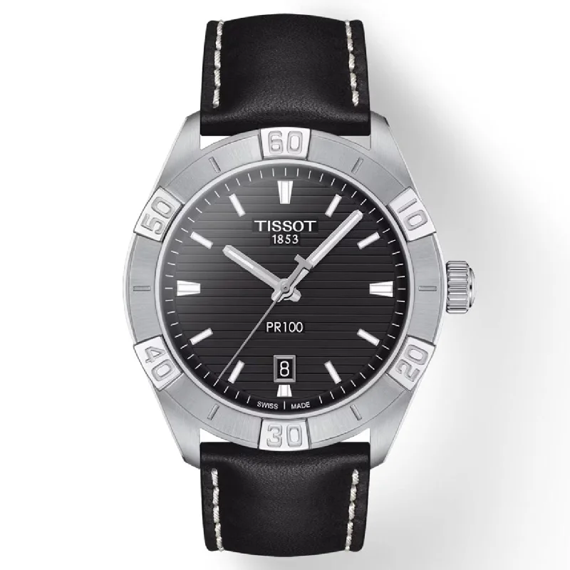 watches for women with unique designs and eco-friendly materials -Tissot T-Classic Black Dial Men 42mm