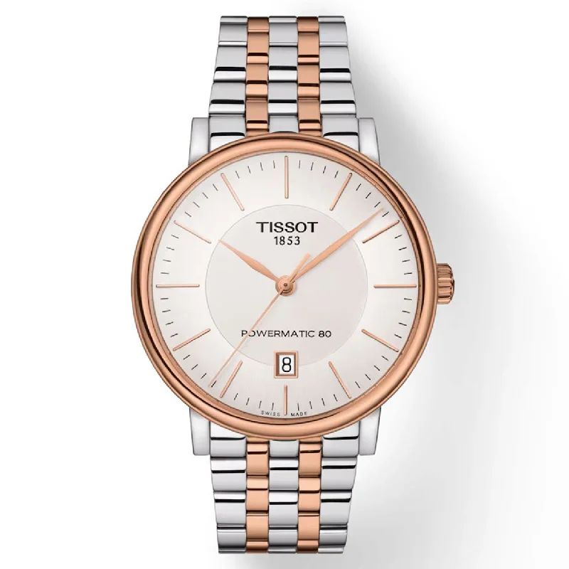 watches for women with interchangeable straps and colorful designs -Tissot T-Classic Silver Dial Men 40mm