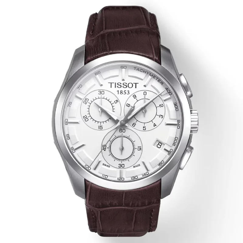 sport watches for men with multi-sport tracking and real-time data -Tissot T-Classic Silver Dial Men 41mm