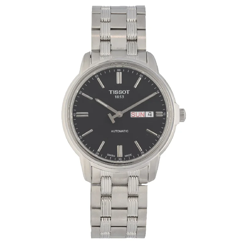 men’s watches with military-inspired designs and durable cases -Tissot T-Classic T065430A 40mm Stainless Steel Watch