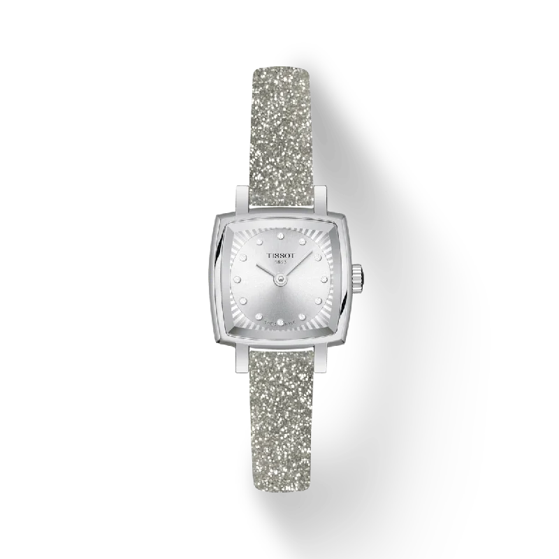 men's watches with chronograph functions and eco-friendly bands -Tissot T-Lady Silver Dial Women 20mm