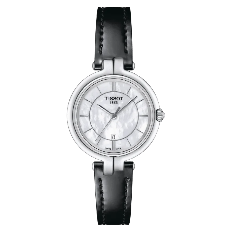 stylish watches for men with rugged designs and outdoor features -Tissot T-Lady White Mother-Of-Pearl Dial Women 30mm