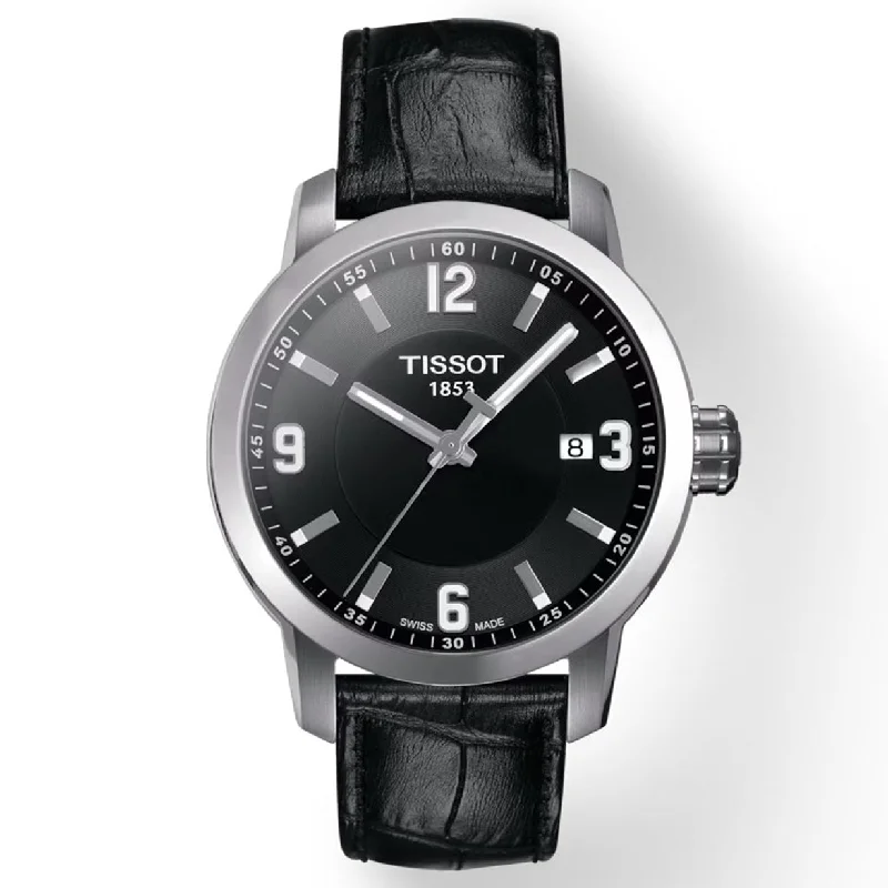 men’s watches with high-end craftsmanship and minimalistic faces -Tissot T-Sport Black Dial Men 39mm