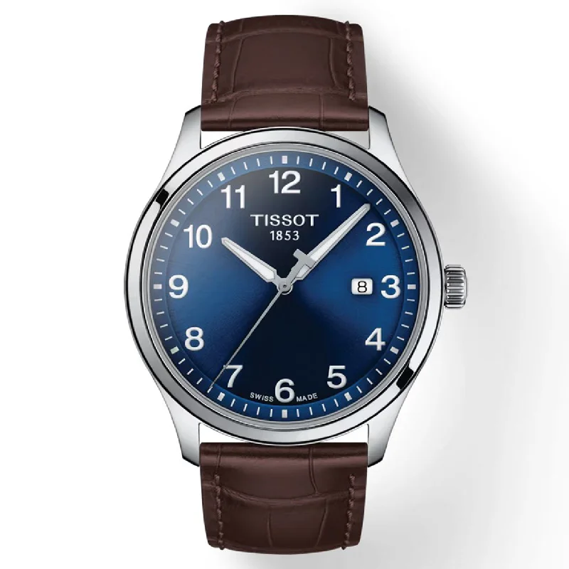 watches for women with minimalist designs and high-quality materials -Tissot T-Sport Blue Dial Men 42mm