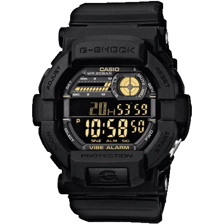 stylish men's watches with chronograph and digital features -Casio G-Shock Black Digital Watch