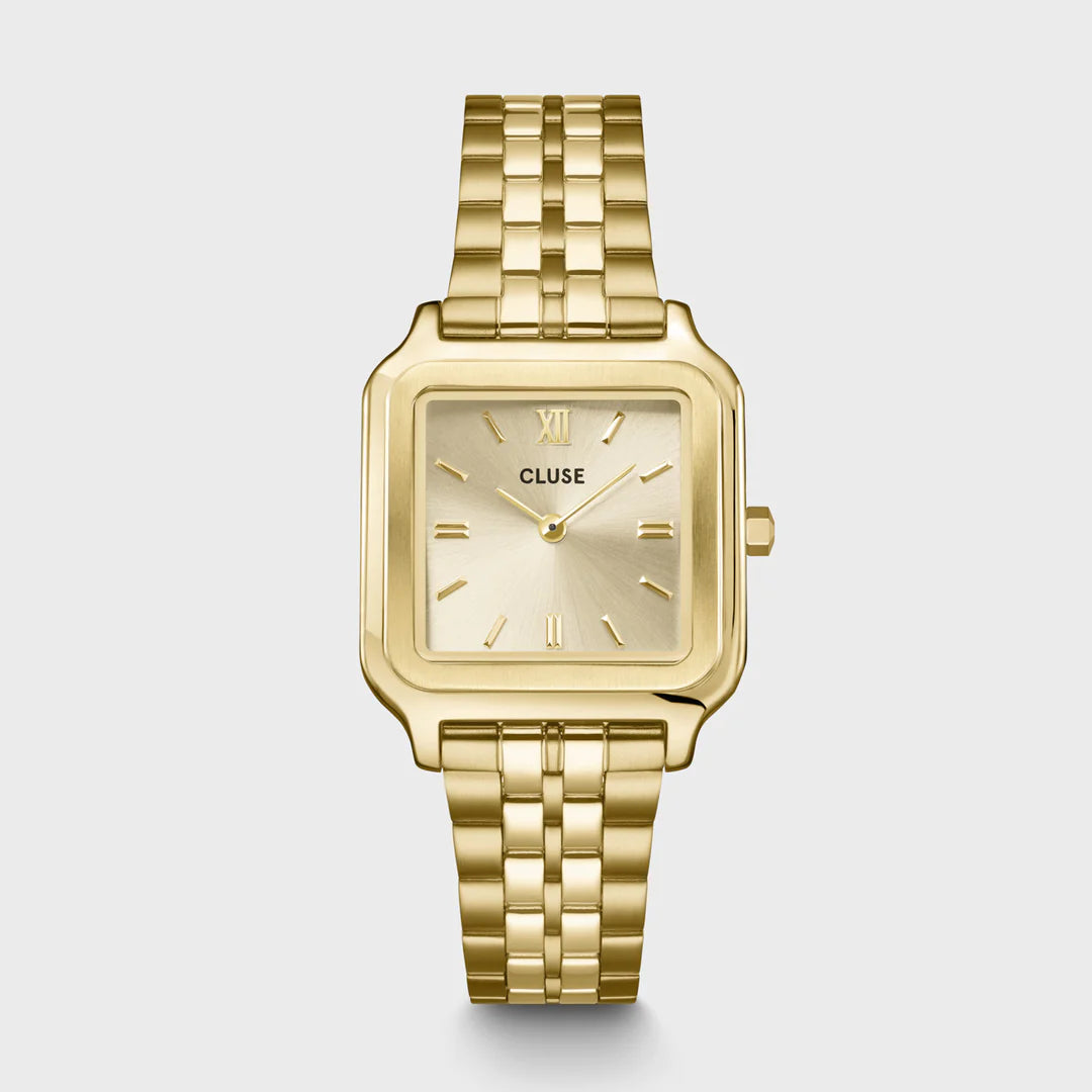 stylish digital watches for women with fitness and step tracking -Cluse Gracieuse Watch, Gold Colour CW11902